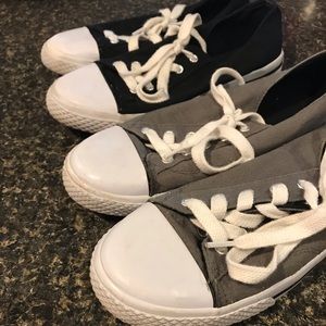 2 PAIRS of boys shoes